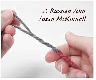 Russian Join - technique offered by Susan McKinnell.